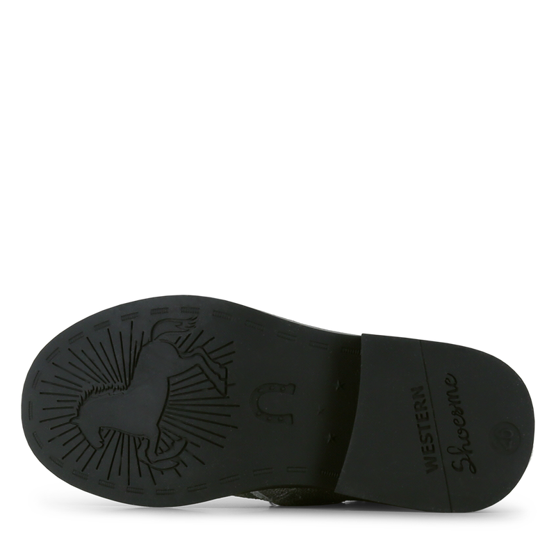 Shoesme zilveren cowboylaars met sterren Leer, Metallic | Sale
