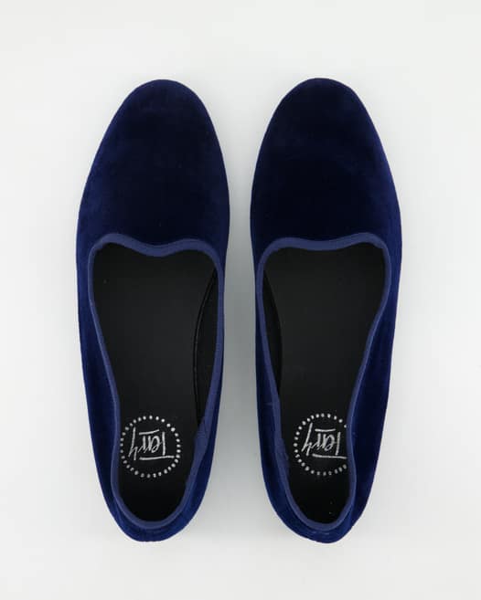 Terry Frida Slipper in Blau
