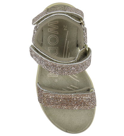 Woden Sandalen - Cirkeline Glitter - Multi
