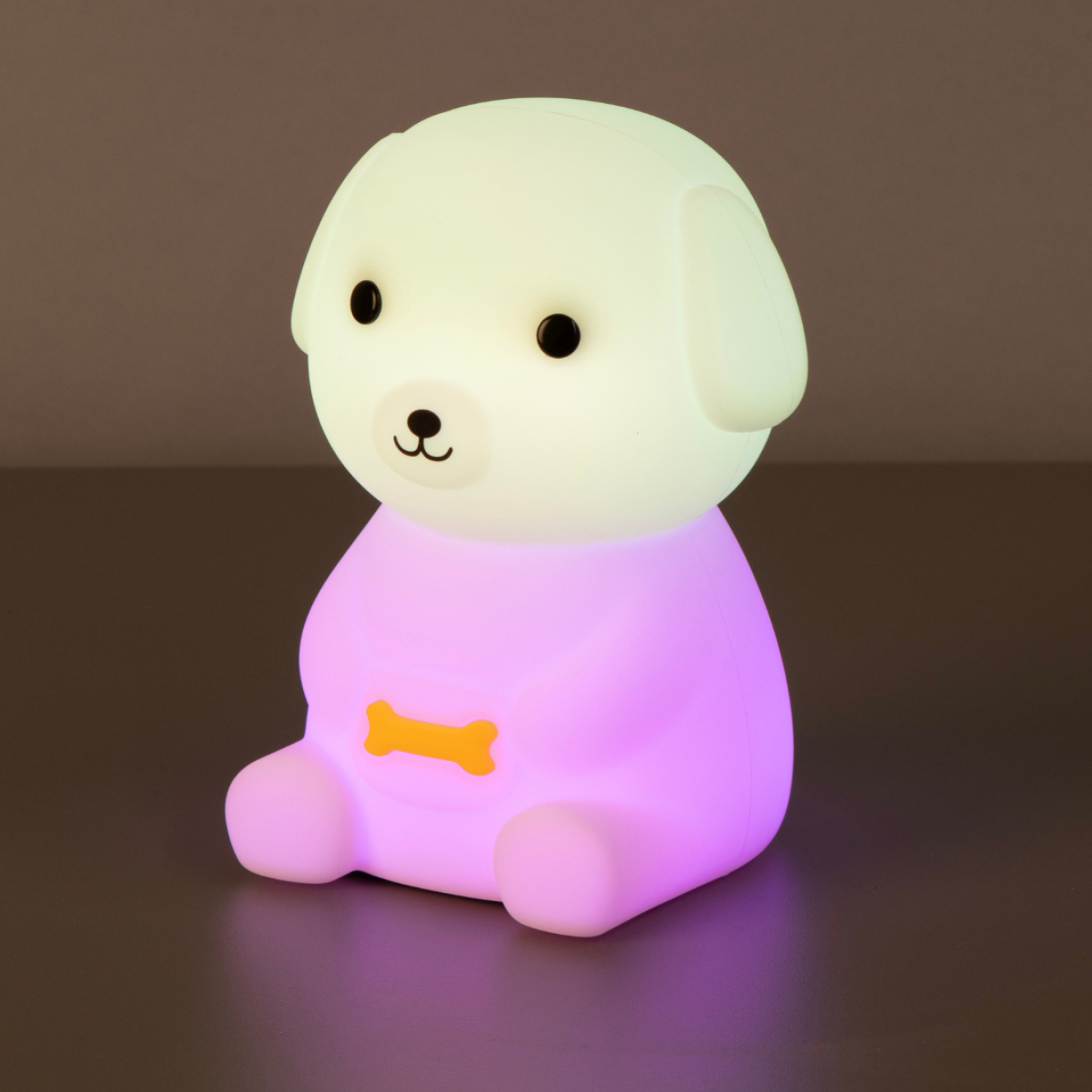 PUPPY - HOND LAMP (ACCU) WIT