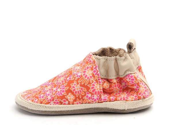 Robeez chaussons bebe sunny camp rose