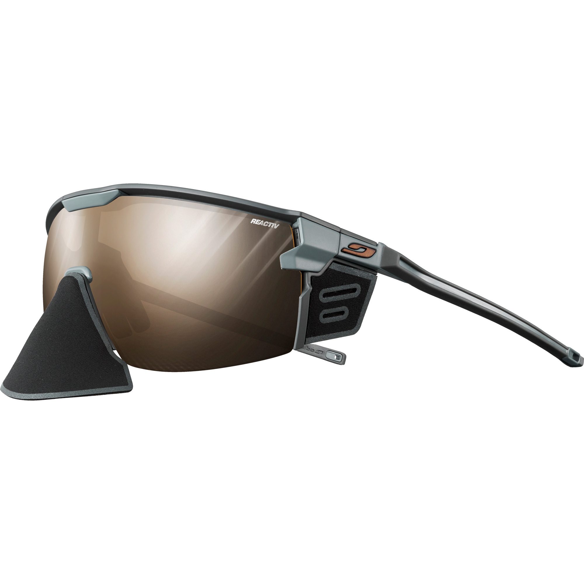 Julbo Ultimate Cover Sonnenbrille dunkelgrau