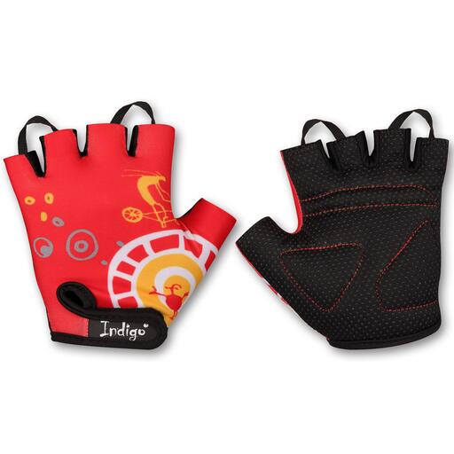 Luvas de ciclismo infantis com esferas