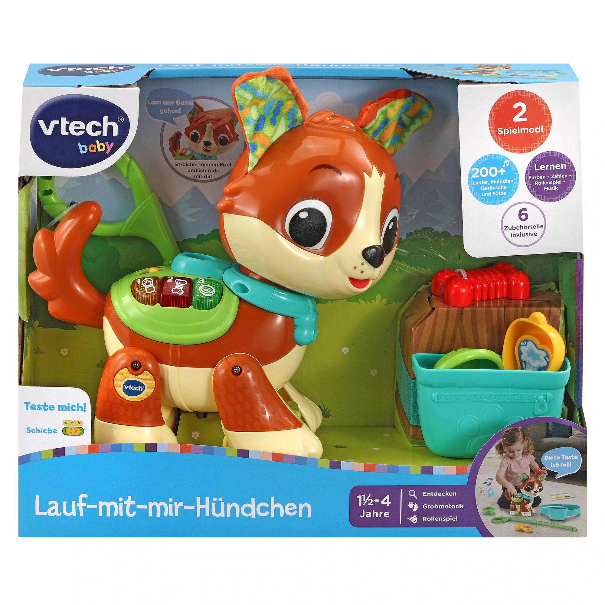 Vtech Spielfigur Lauf-mit-mir-Hündchen