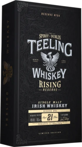 TEELING 21 YEARS RISING RESERVE WINE CASK 70CL