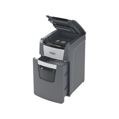 Rexel Optimum Auto+ 150X - destructeur de documents coupe croisée - 150 feuilles - Corbeille 44 litres