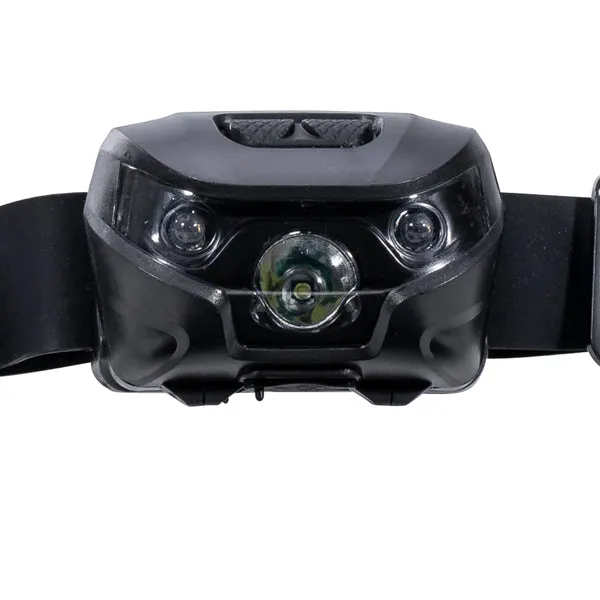 Fox Outdoor -  Fox Outdoor Stirnlampe wiederaufladbar schwenkbar schwarz
