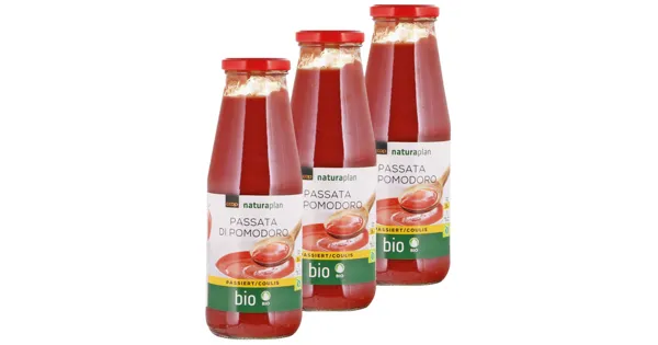 Naturaplan Bio Tomaten passiert 3x700g