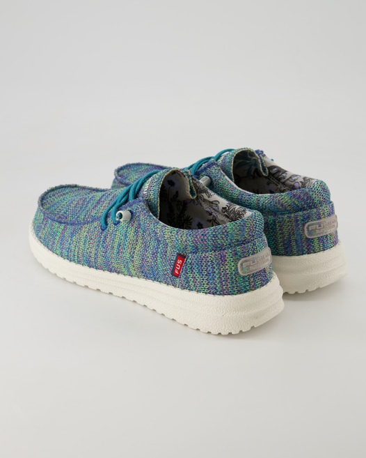 Fusion 2-2-2-0101-0823 Slipper in Blau