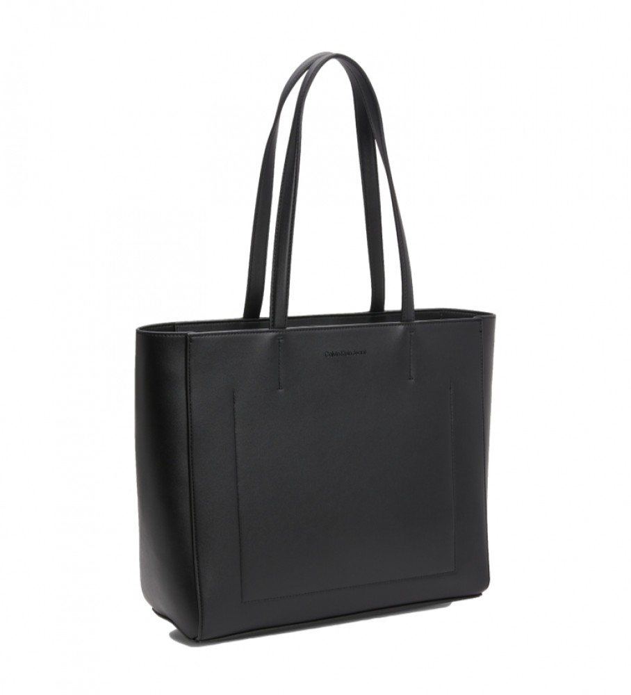 Bolsa tote preta Calvin Klein Jeans