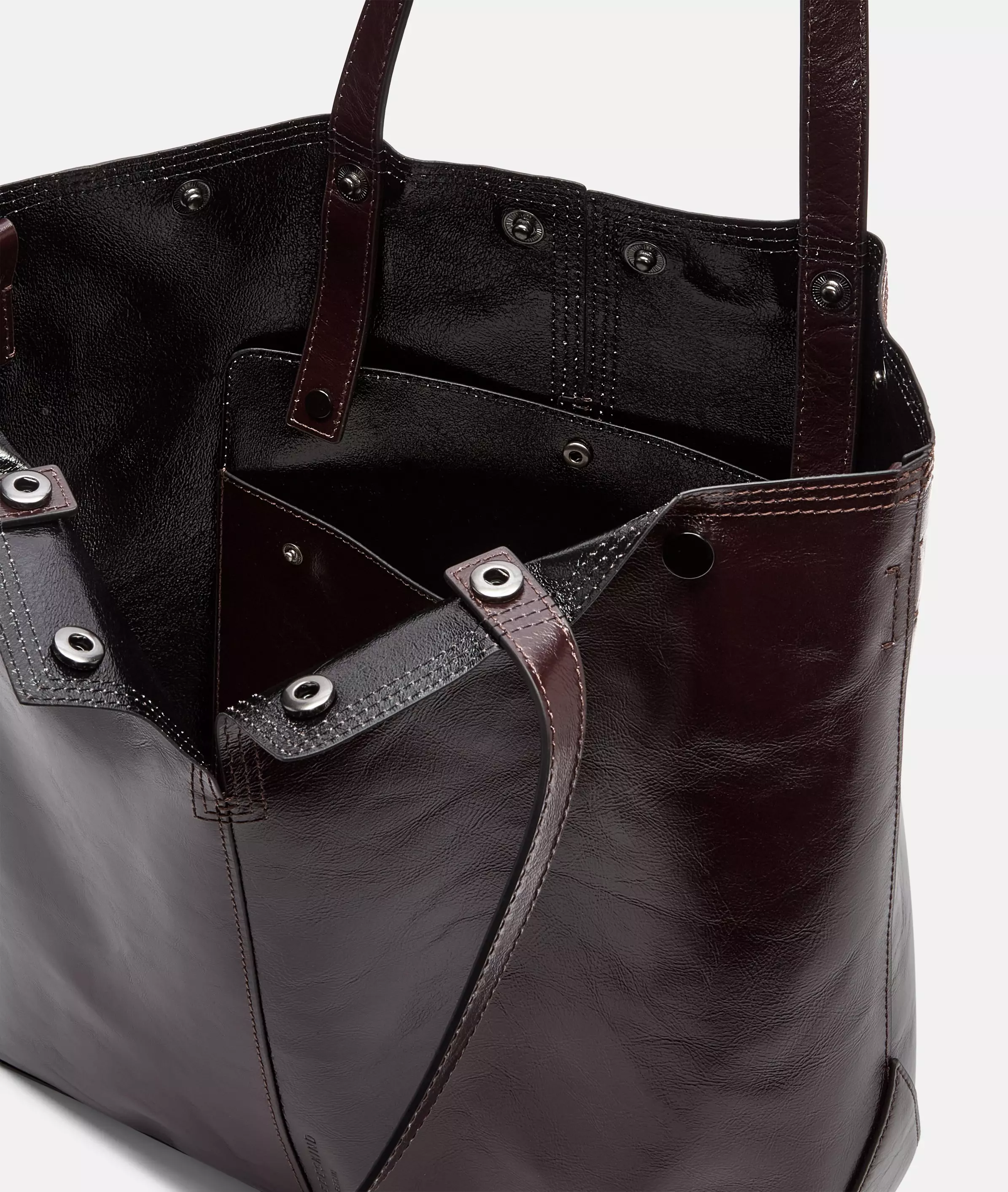Rive Tote L Large nappa leather shoulder bag
