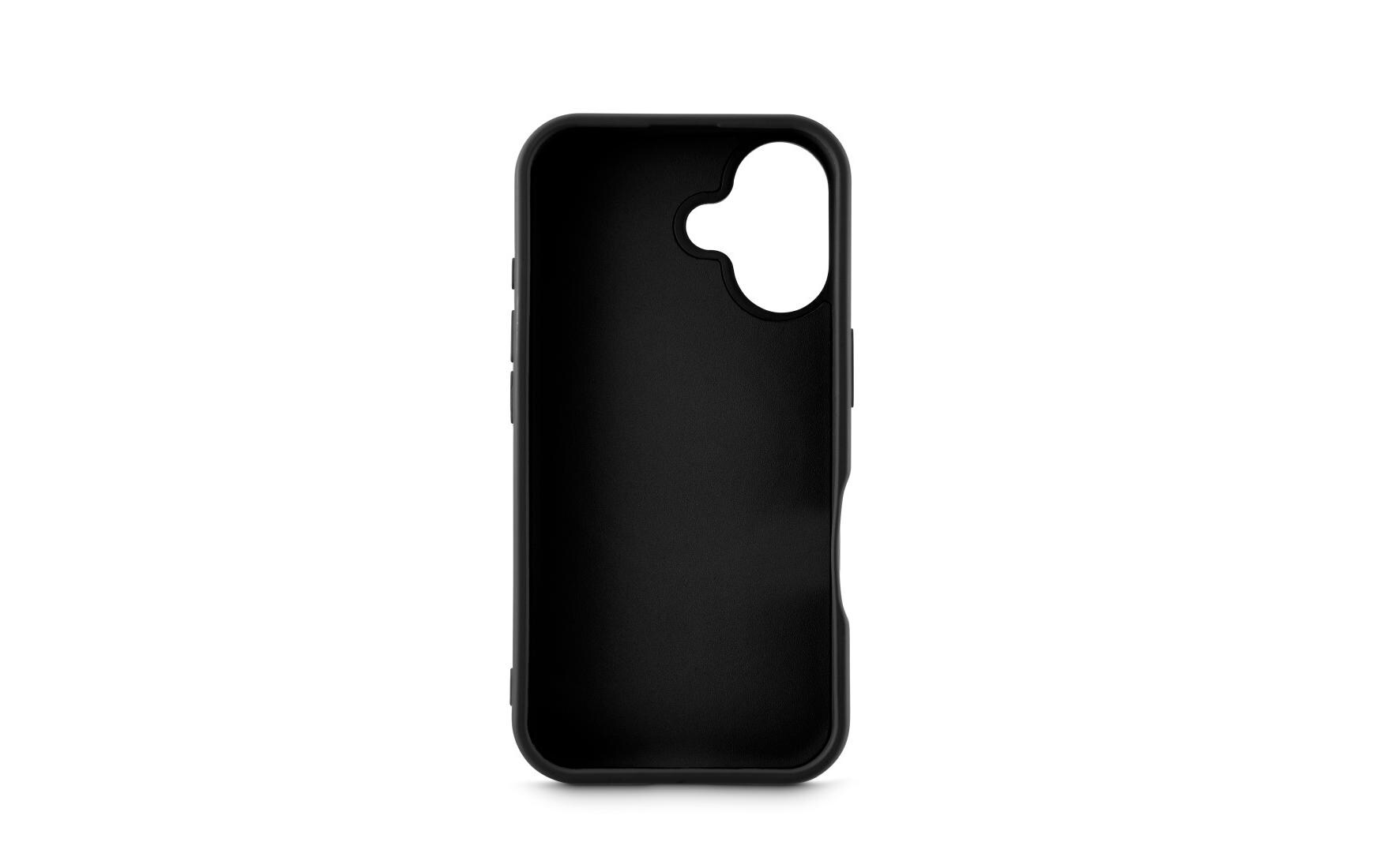 Back Cover MagCase Fantastic Feel Schwarz für iPhone 16 PlusHama Fantastic Feel Handy-Schutzhülle 17 cm (6.7