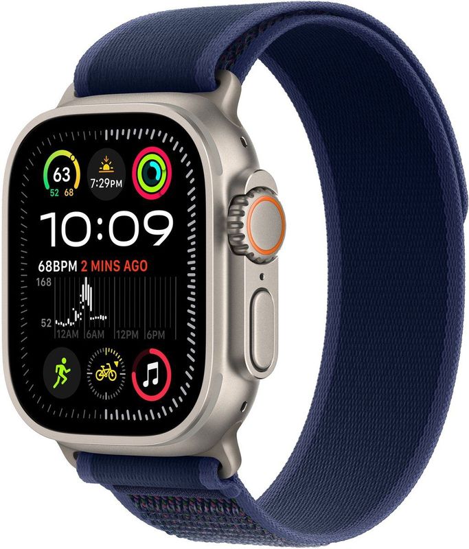 Apple - Watch Ultra 2 - Smartwatch - Blauw - Titanium - GPS + Cellular