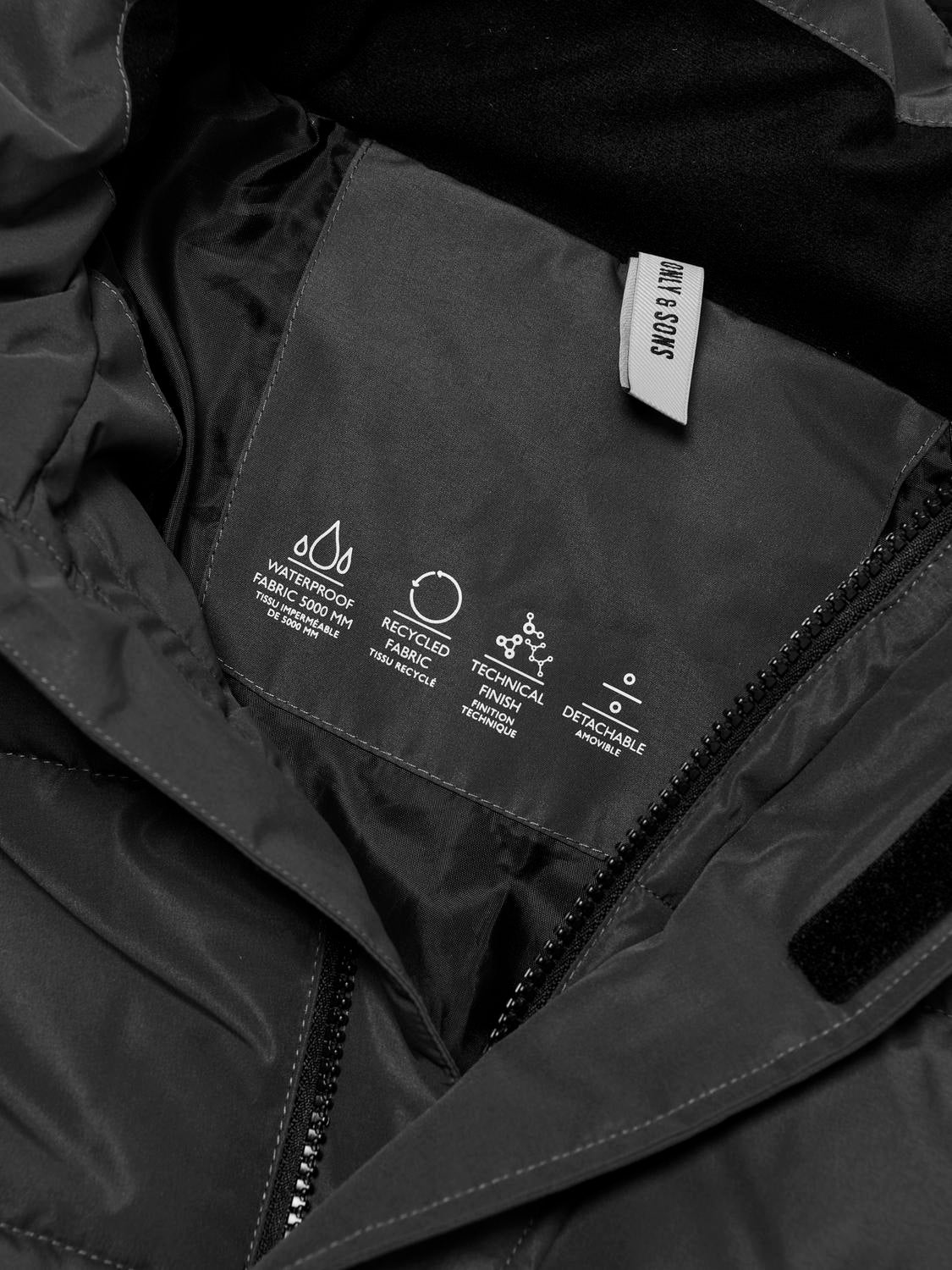 ONSCAYSON Daunenjacke Black