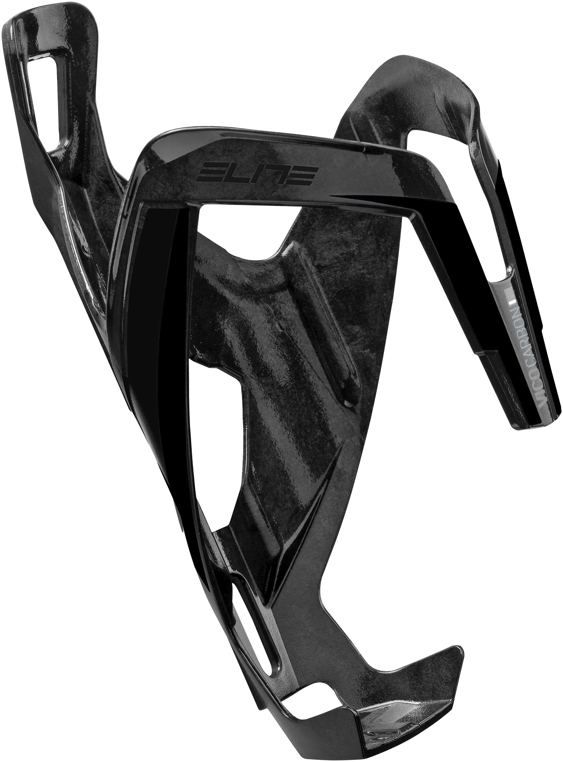 Flaschenhalter Vico Carbon, Schwarz glänzend