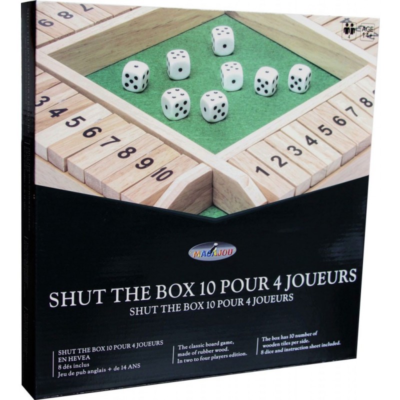 Shut the box 10 (4 joueurs)