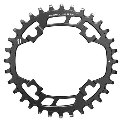 SRAM Plateau X-SYNC Acier BCD 94mm  11 Vitesses Noir