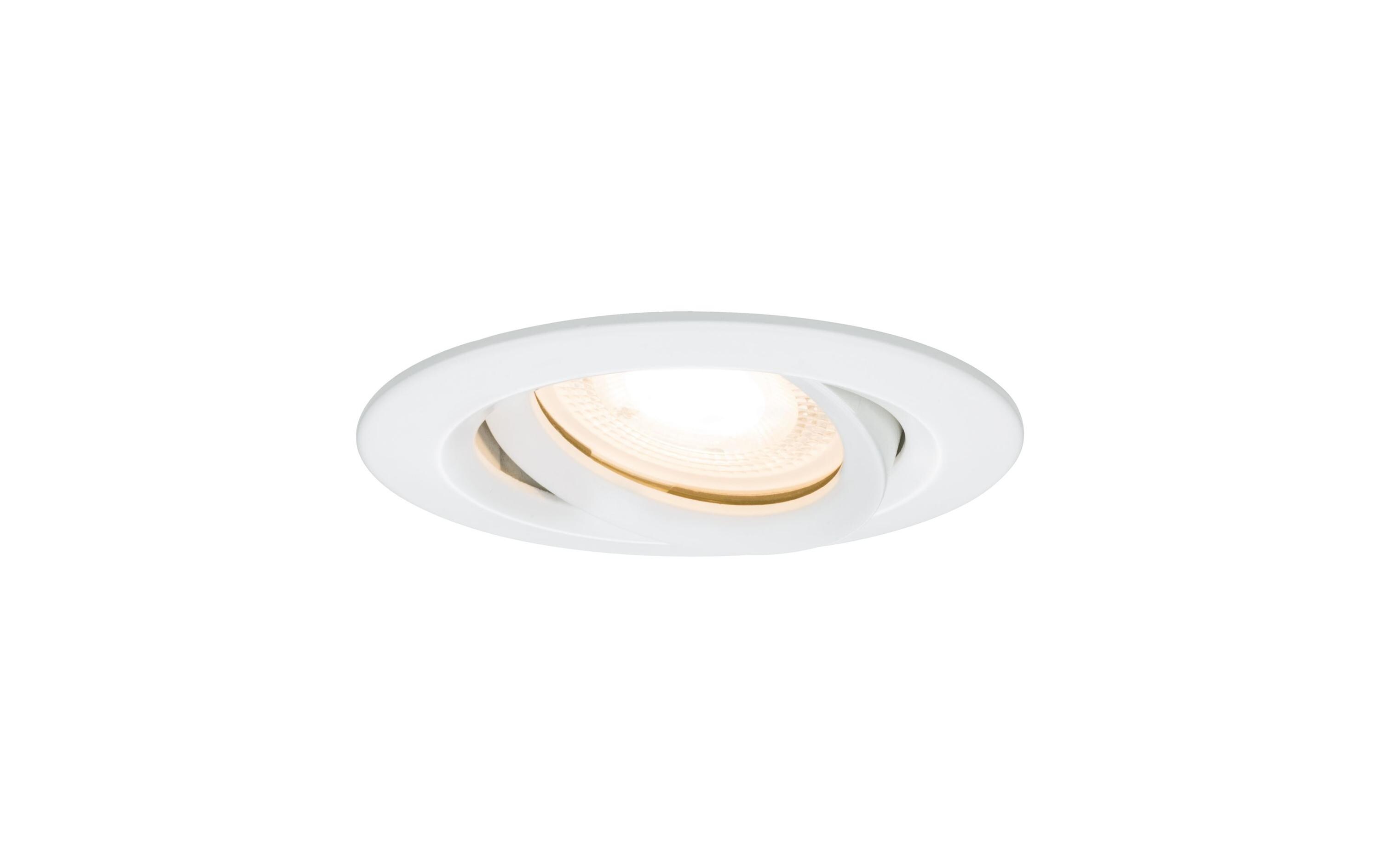 Einbauspot Nova Plus Set, 3 x 7 W, 2700 K, WeissLED Einbauleuchte Basisset