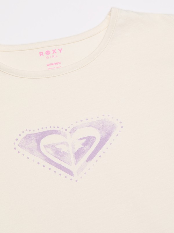 Lilyregular Night T-Shirt manches courtes Blanc Fille 4-16