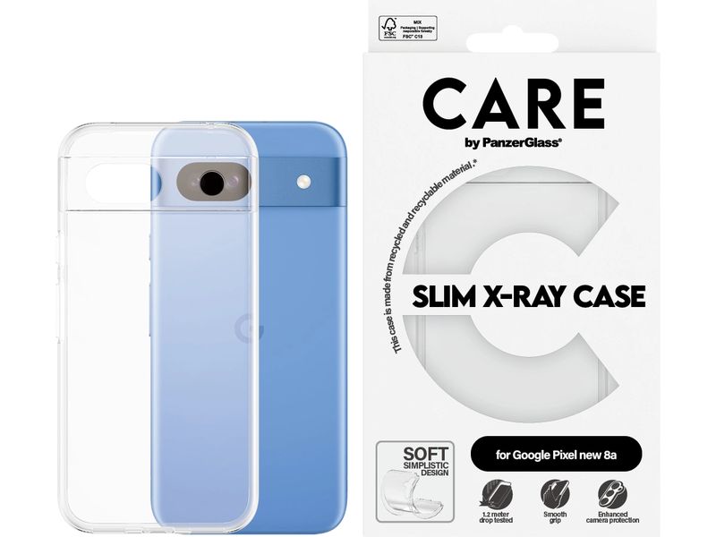 CARE Back Cover Fashion X-Ray Soft Basic Pixel 9a Schutzhülle für das Google Pixel 9a