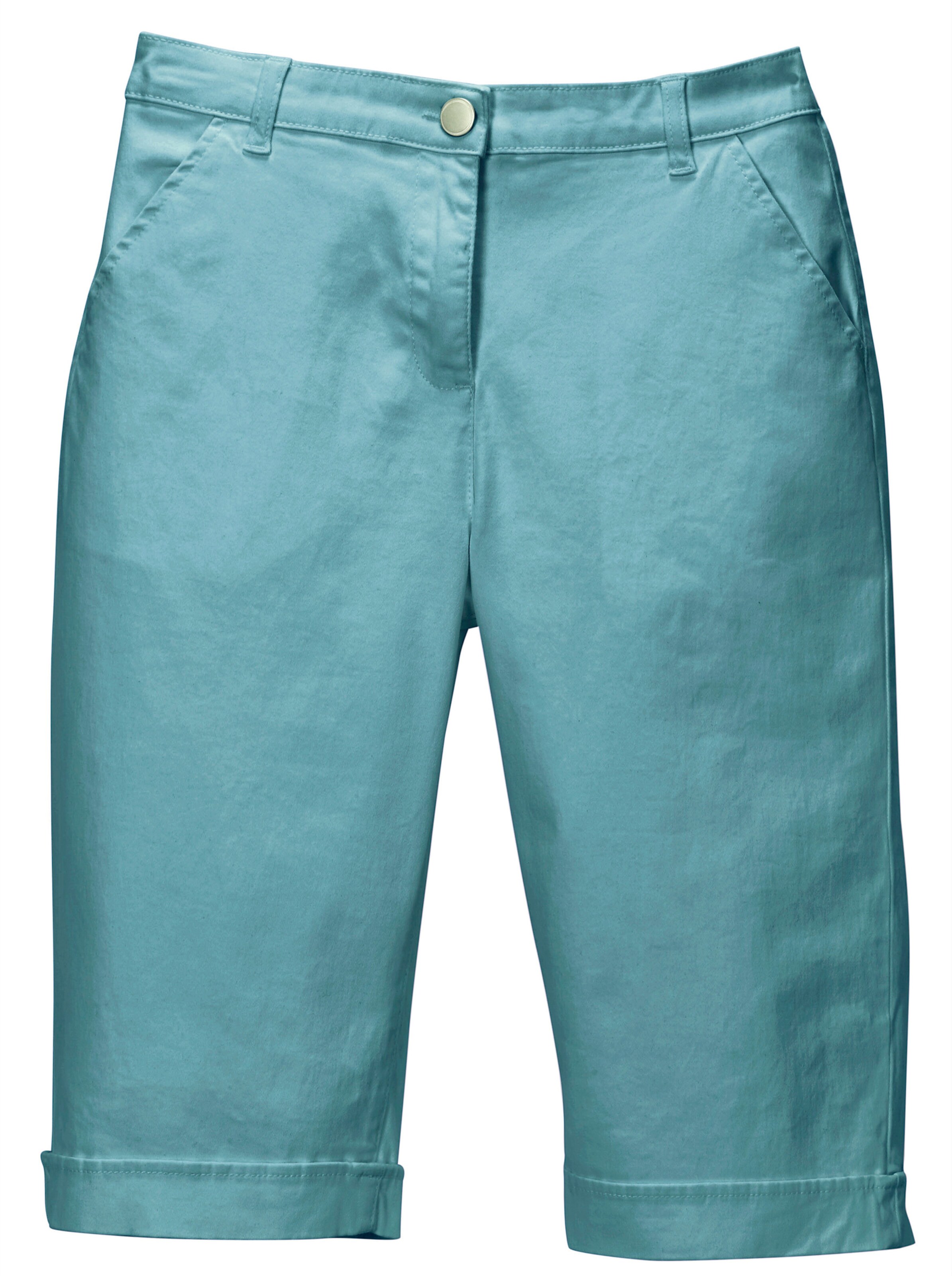 Jeansbermudas in ozean