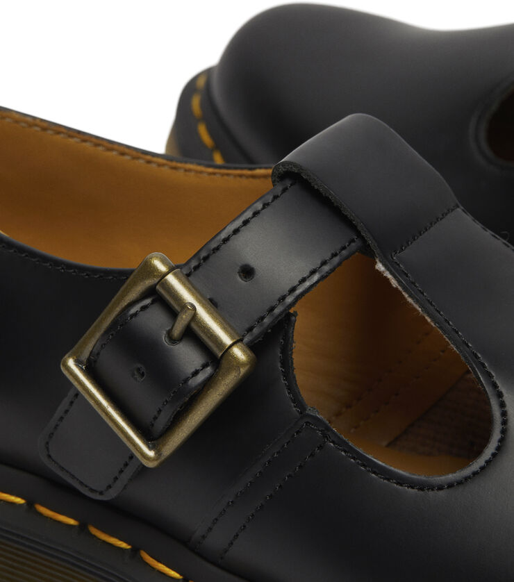 Dr. Martens 1460 Serena Black Burnished Wyoming Black