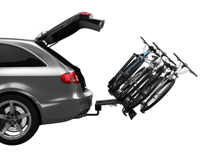 Thule Anhängerkupplungsträger VeloCompact 3 13-pin Heckträger für 3-4 Fahrräder
