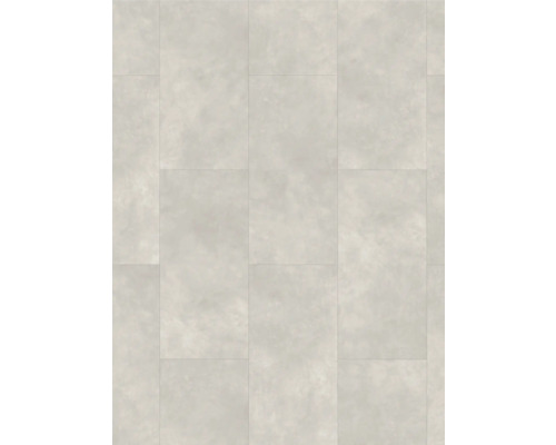 Modulaire ONE betonwitte tegeldesignvloer met klikverbinding, 853 x 400 x 8,0 mm