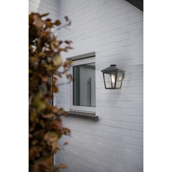 Lutec buitenlamp Zago zwart