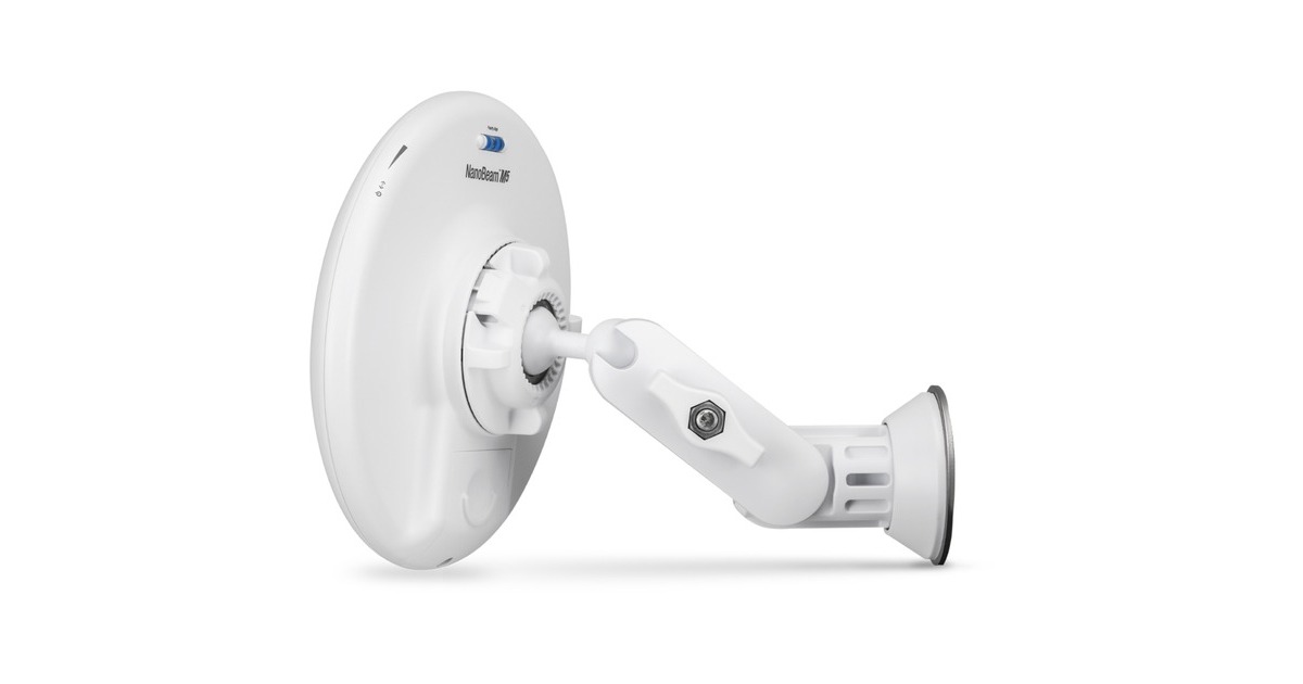 UbiquitiQuickmount montagebeugel houder  (Wit, Gereedschapsloze snelmontage voor Ubiquiti CPE-producten)