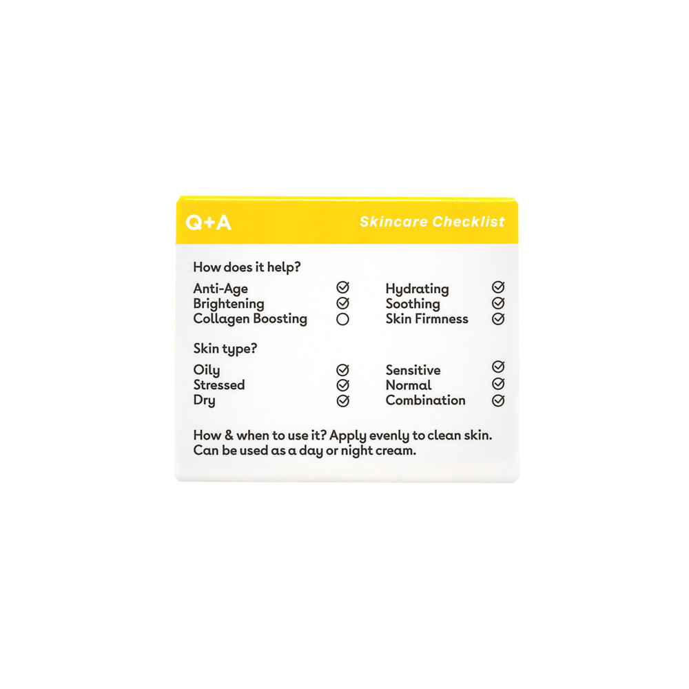 Q+A Ceramide Defence Face Cream50 gr