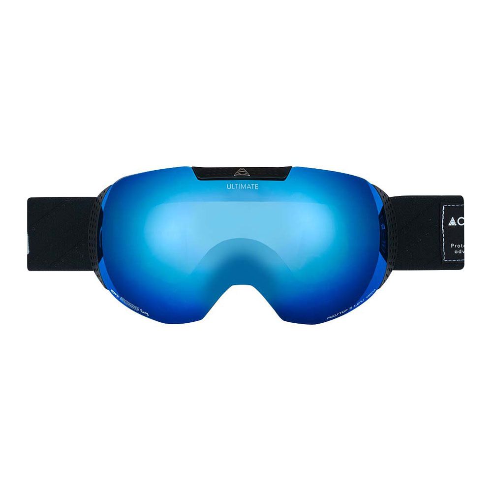 Cairn ULTIMATE - Masque ski Homme mat black blue/blue