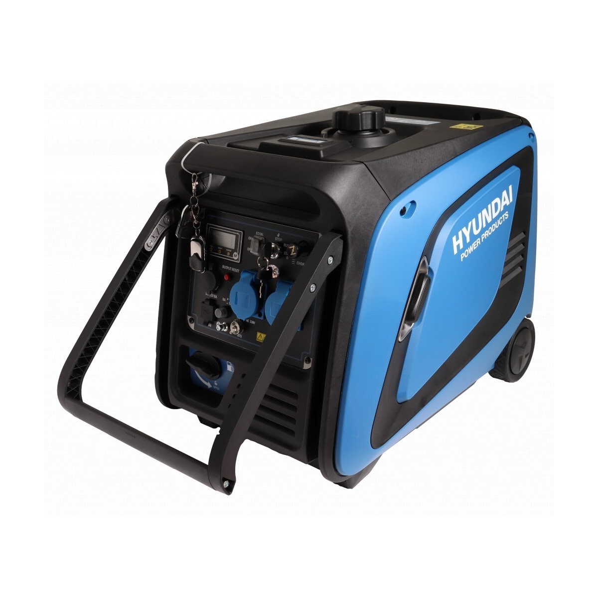HYUNDAI HY3900SEi Inverter Aggregat 3900W - Elektrisk start og Fjernkontroll - ATS
