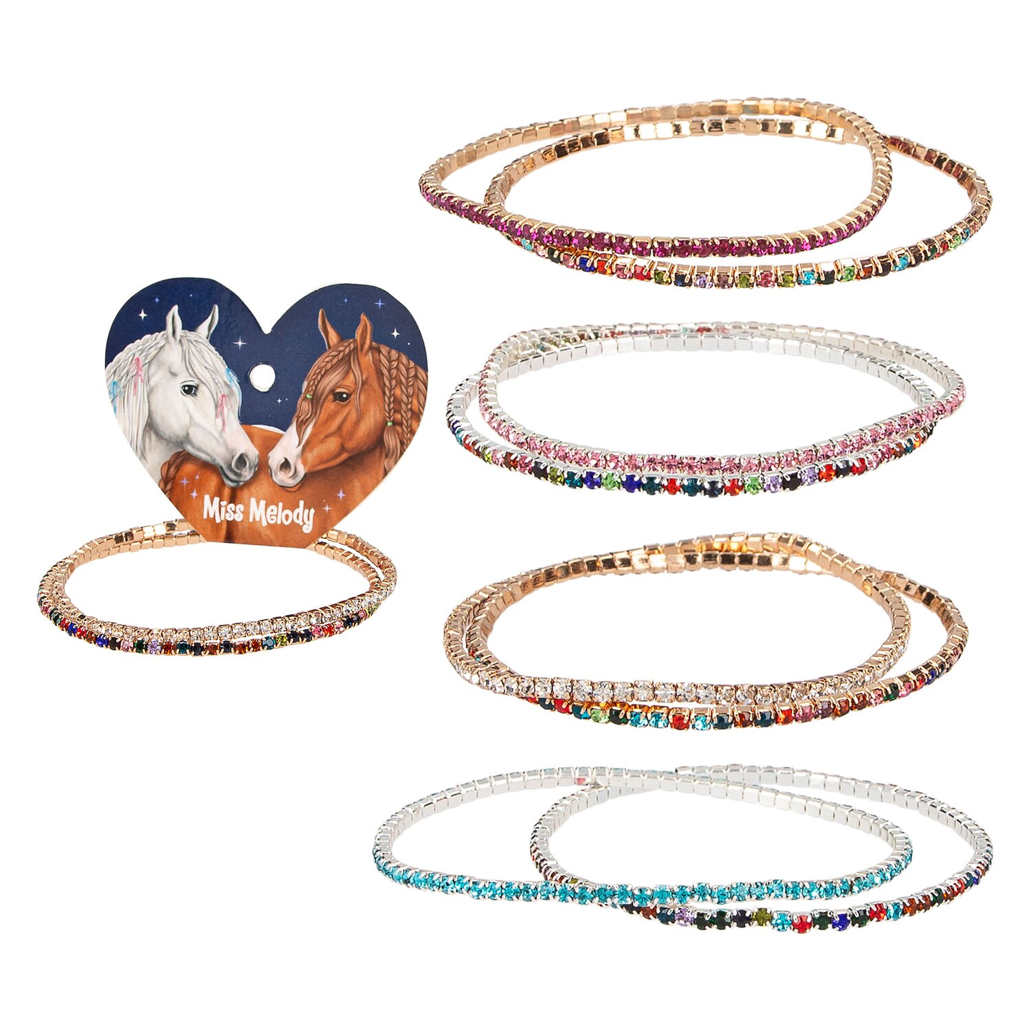 Miss Melody Strassarmband-Set