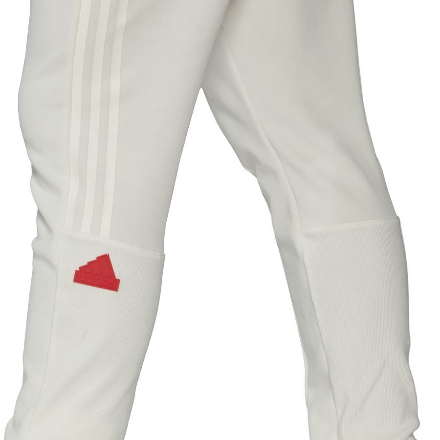 adidas Bas de Survêtement Cuffed - Blanc
