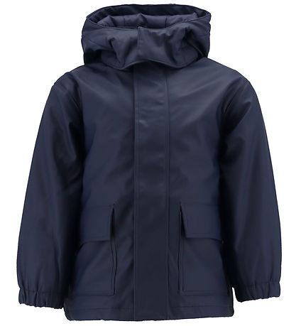 Ver de Terre Regenkleidung m. Thermo - PU - Navy