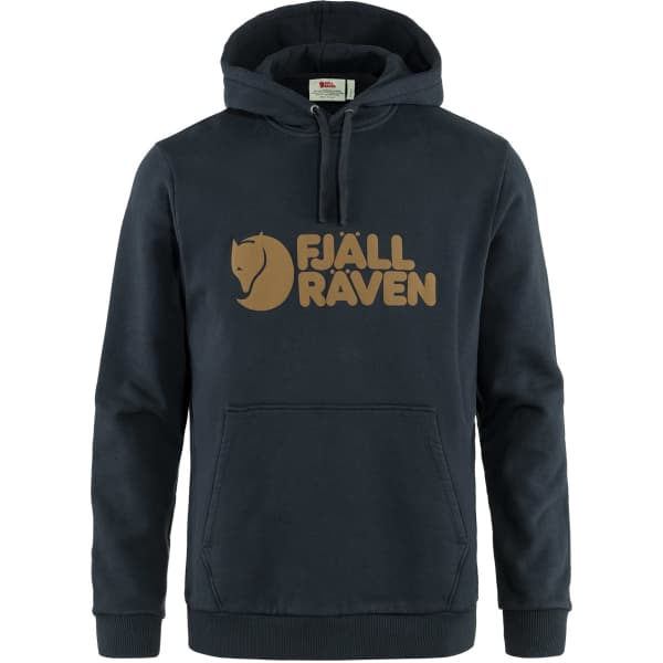 Sweatshirt FJALLRAVEN LOGO HOODIE M DARK NAVY
