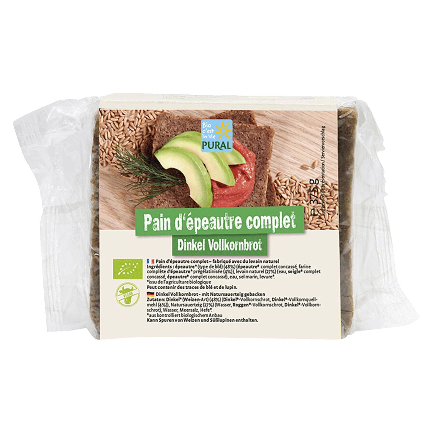 Pural Dinkel Vollkornbrot