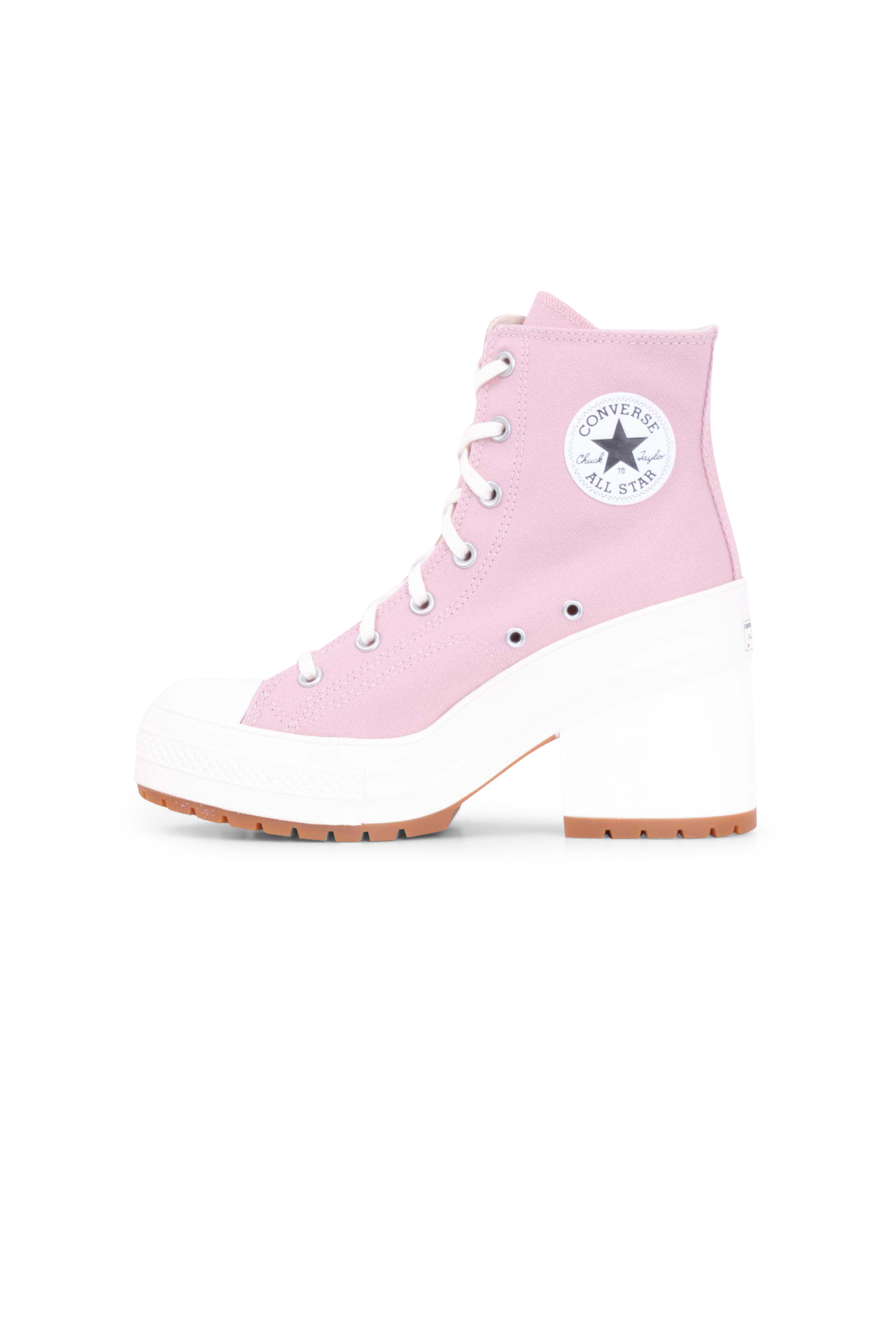 CONVERSE Baskets montantes CHUCK 70 DE LUXE HEEL Rose