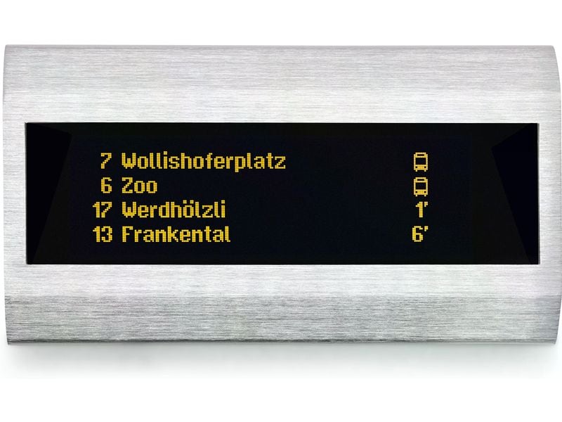 Tramli Abfahrtsanzeige Display Tramli Ihre Haltestelle – Live