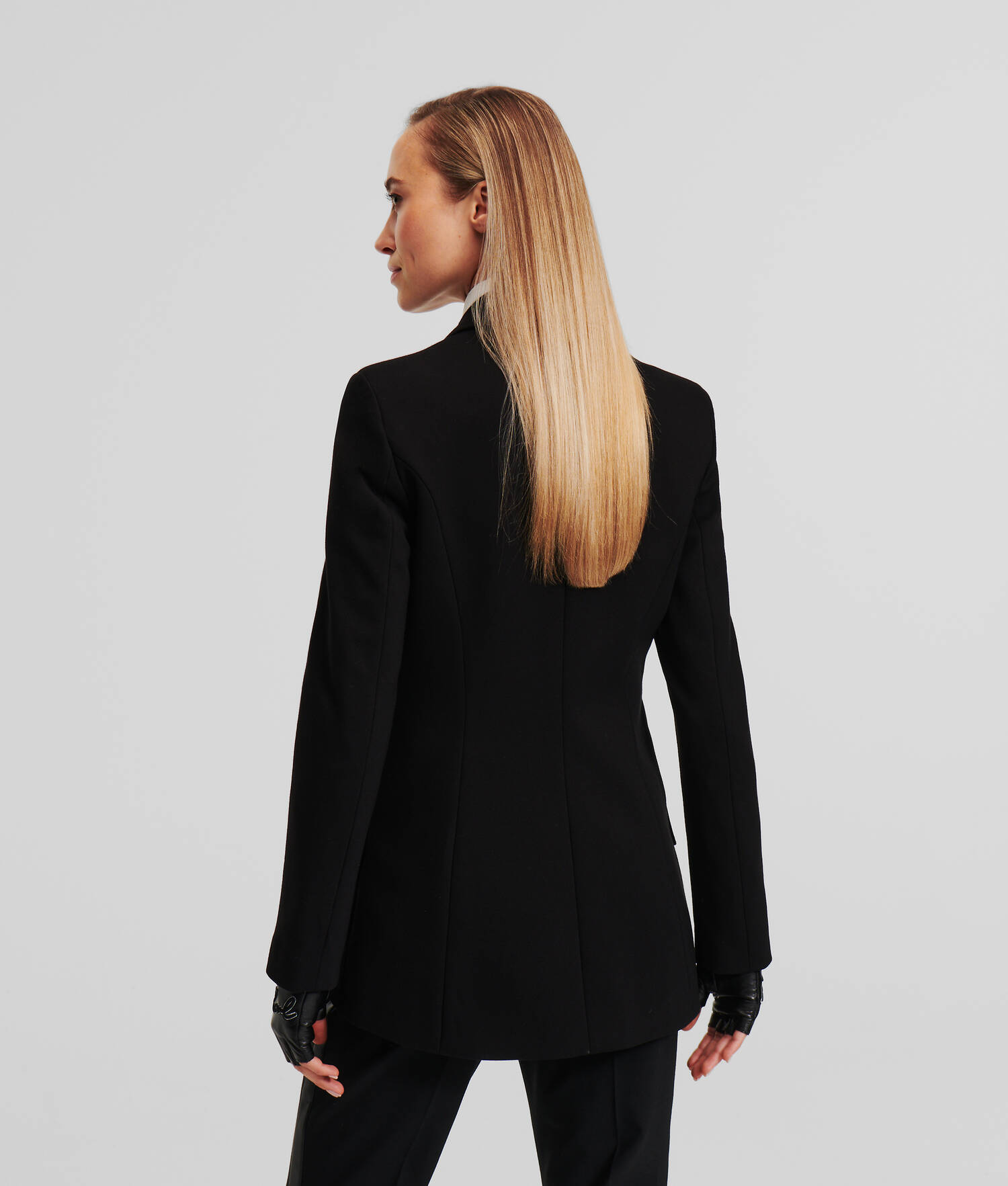 VESTE EN PUNTO - Noir