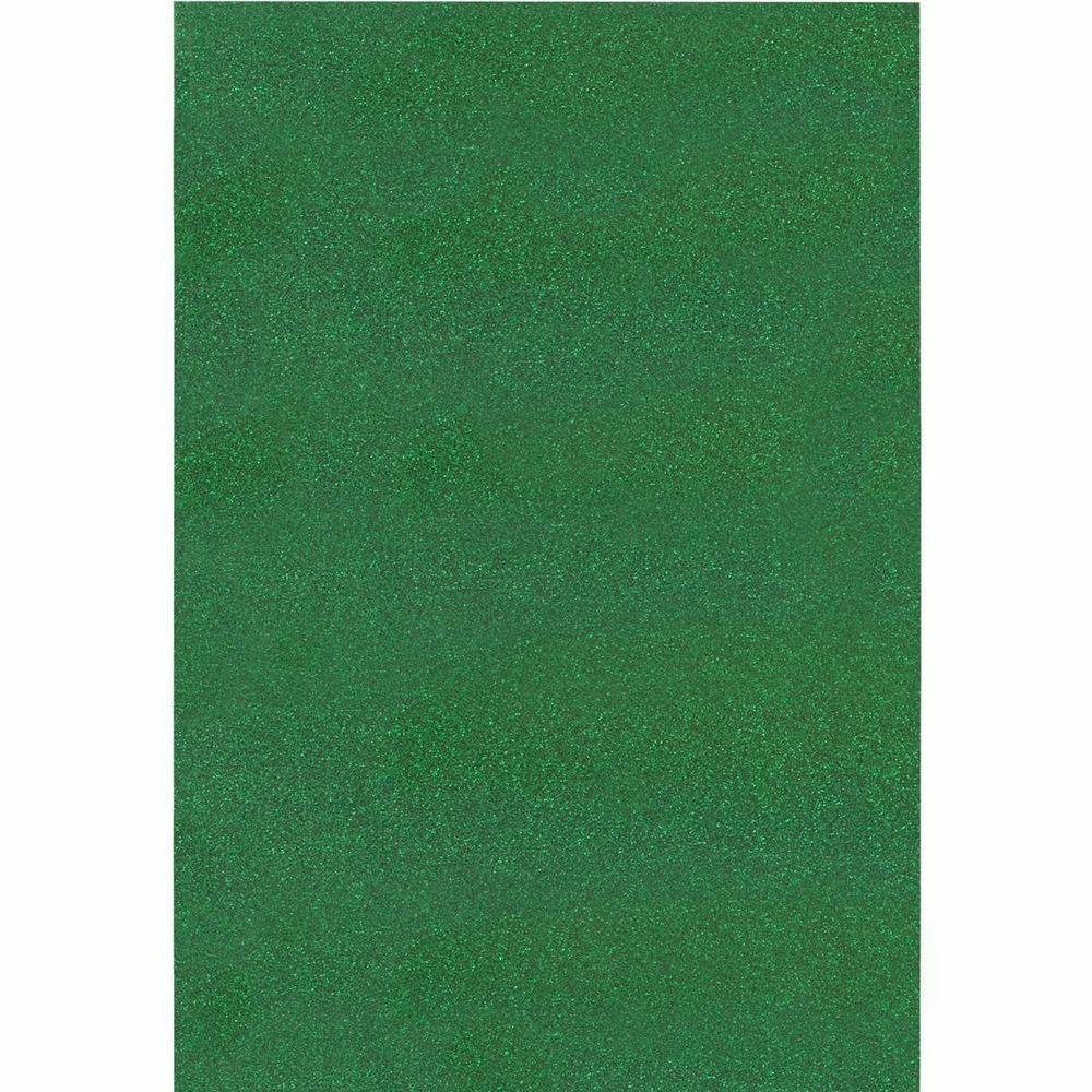 Flex thermocollant à paillettes - vert sapin- 30 x 21 cm