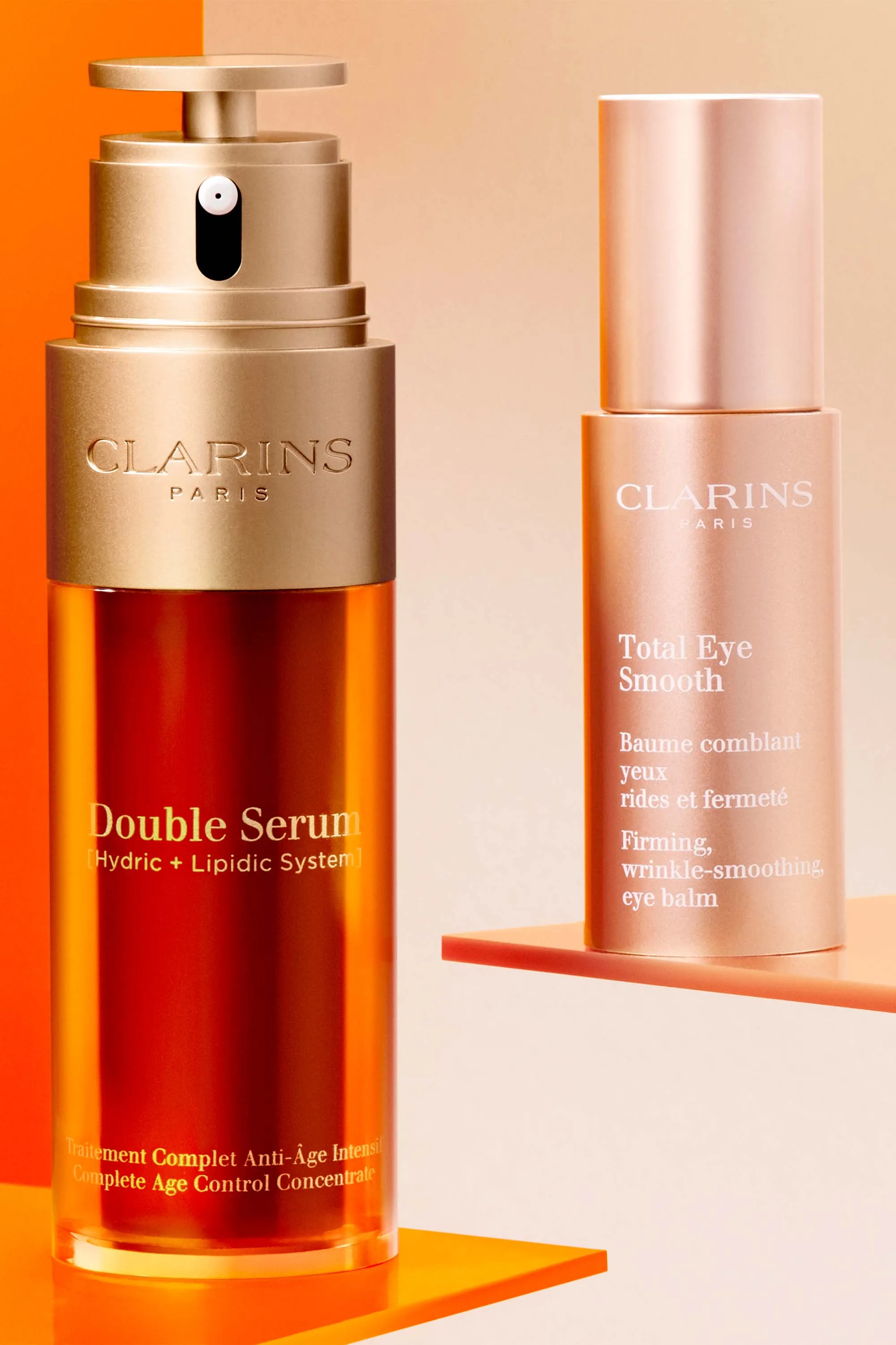 Clarins Baume comblant yeux rides et fermeté Total Eye Smooth-15 ml
