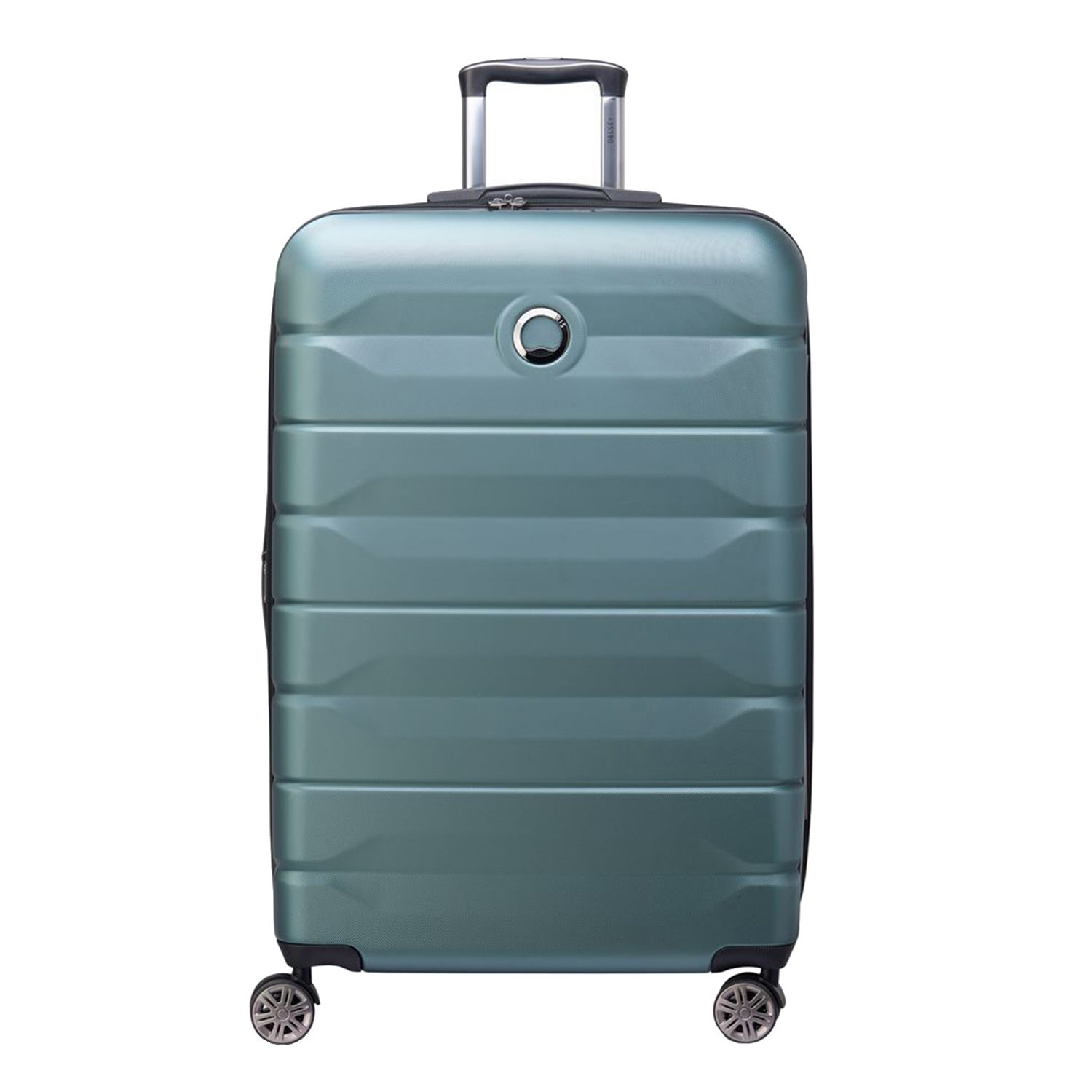 Delsey Air Armour 4 Wheel Large Trolley 77 Expandable light green