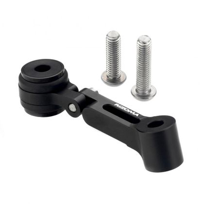 Support de bocal Rizoma pour Réservoir de frein ou embrayage - Noir
