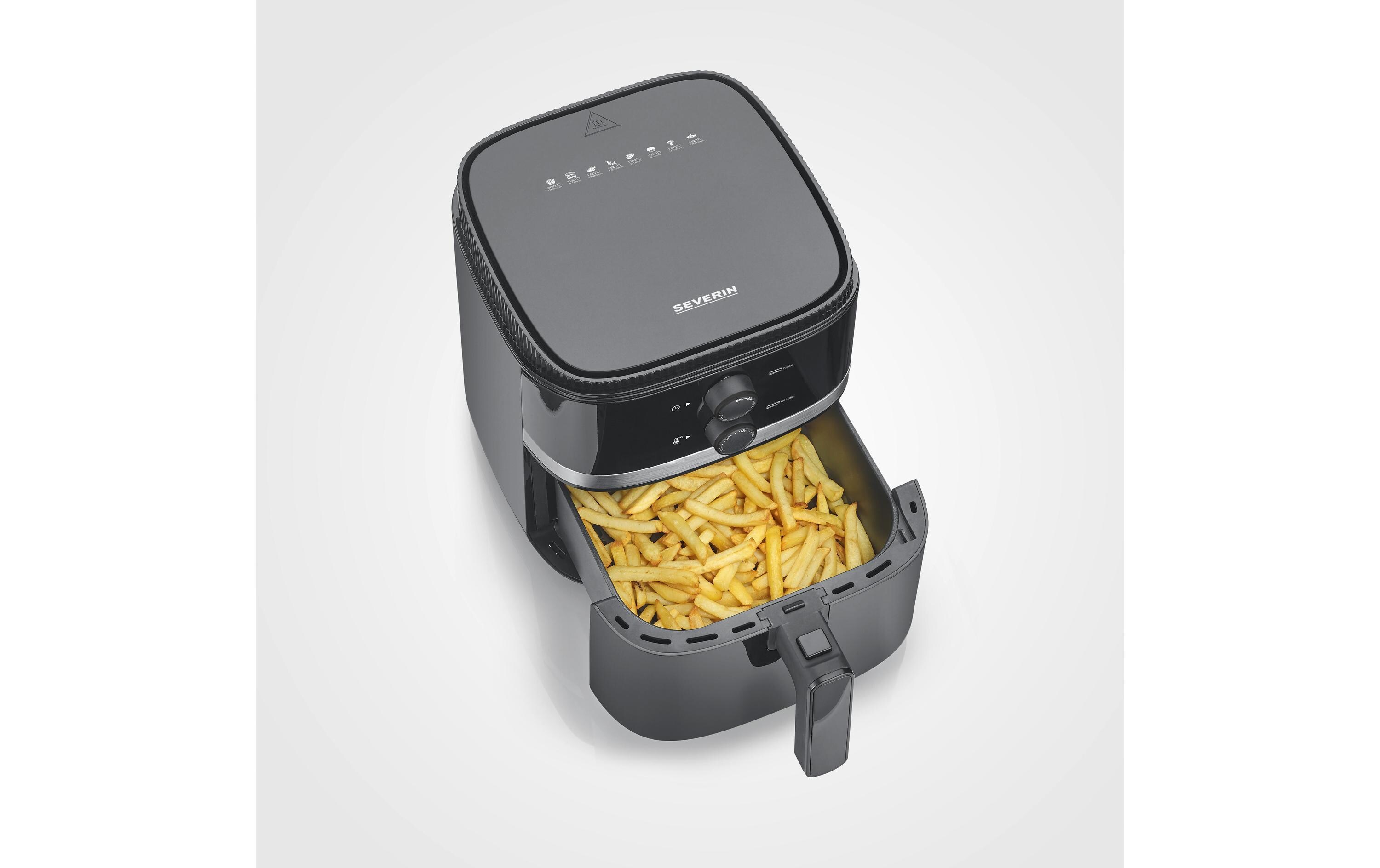 Heissluft-Fritteuse FR 2452 5 l, SchwarzVielseitige Fritteuse