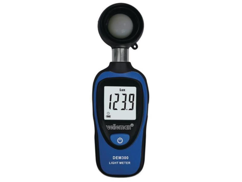 Velleman Luxmeter DEM300 Digitales Luxmeter