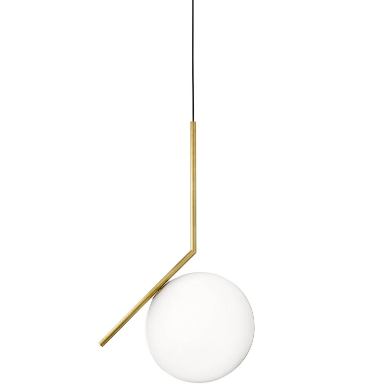 Flos IC Lights S2 hanglamp Ø30 messing