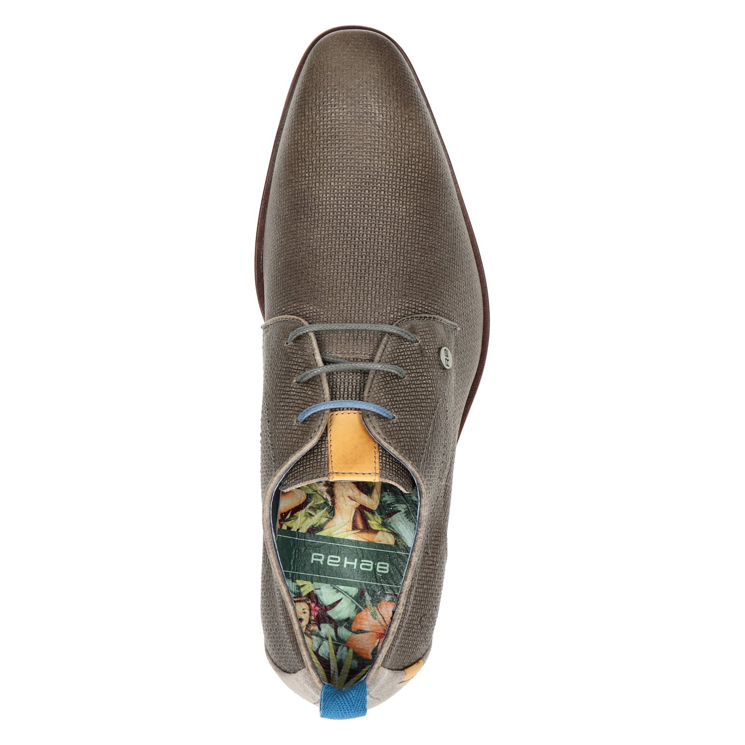Greg Wall nette heren schoenen Rehab Grijs
