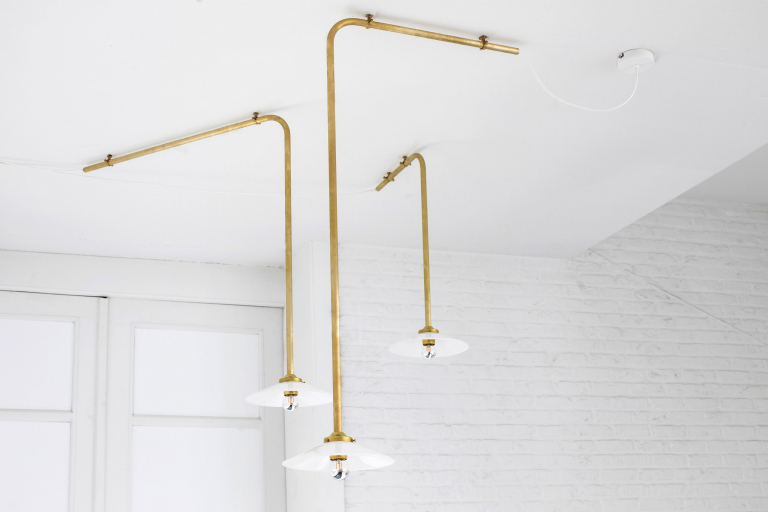 Valerie Objects Ceiling lamp no. 1 plafondlamp Ø25 zwart